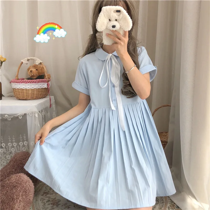 2019 японское модное милое платье принцессы Лолиты женское мягкое кружевное