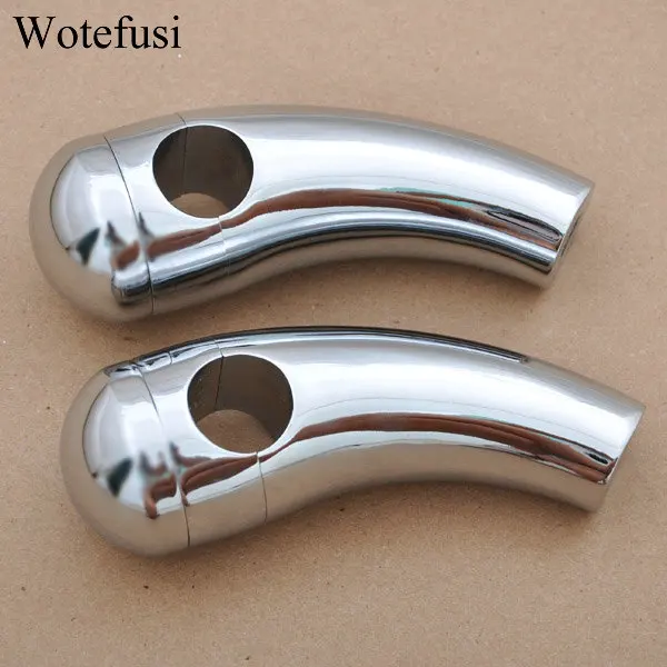 

Wotefusi Height Chrome Handlebar Risers For Honda VTX Yamaha V-Star Kawasaki Vulcan 900 [P506]