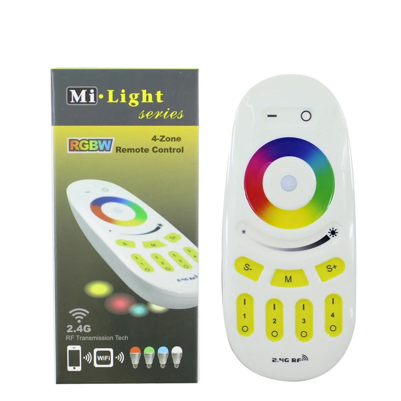 РЧ пульт дистанционного управления RGBW + 4x RGB светодиодный контроллер коробки