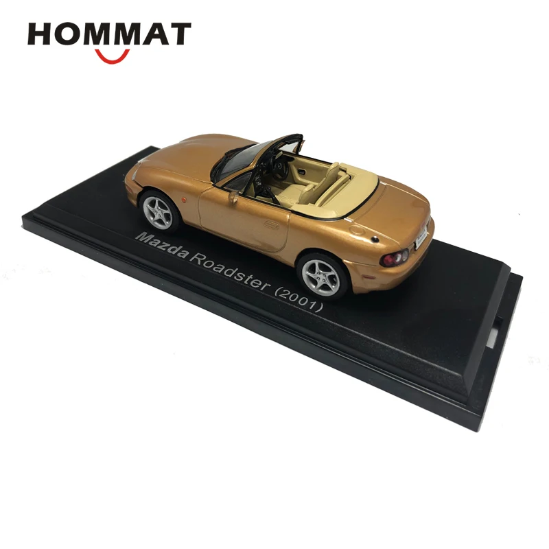 Hommate 1/43 2001 Mazda Roadster Cabriolet модель автомобиля сплав металла 1:43 литые игрушечные