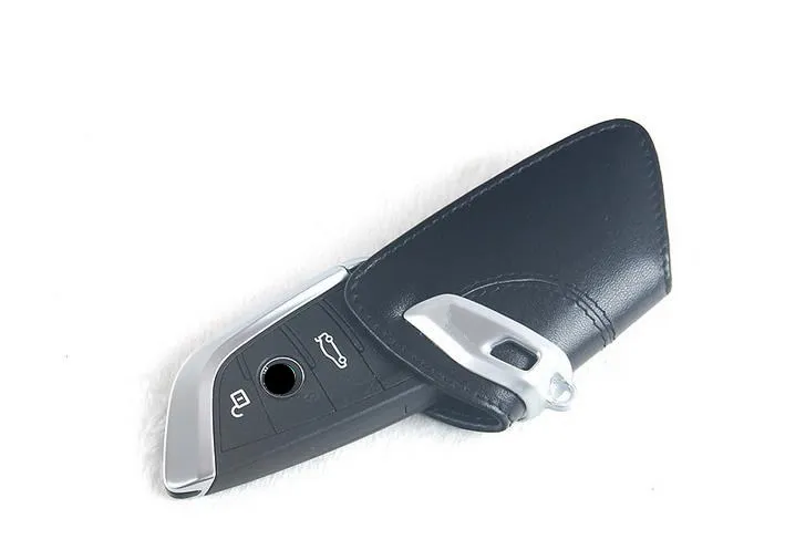 Новинка 2018 Роскошный кожаный чехол для автомобильного ключа/чехол BMW X5 X6 F15 брелок