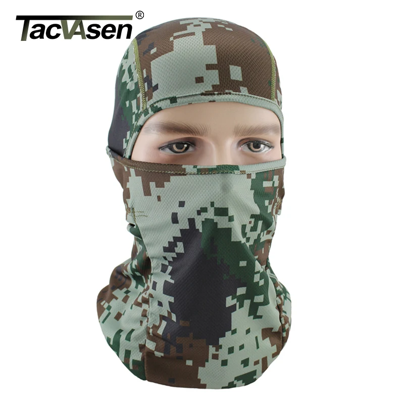 TACVASEN, тактические головные уборы, Балаклавы, Полная Военная маска для лица, защита от пыли, защита от солнца, камуфляжная маска для страйкбола, аксессуары для пейнтбола