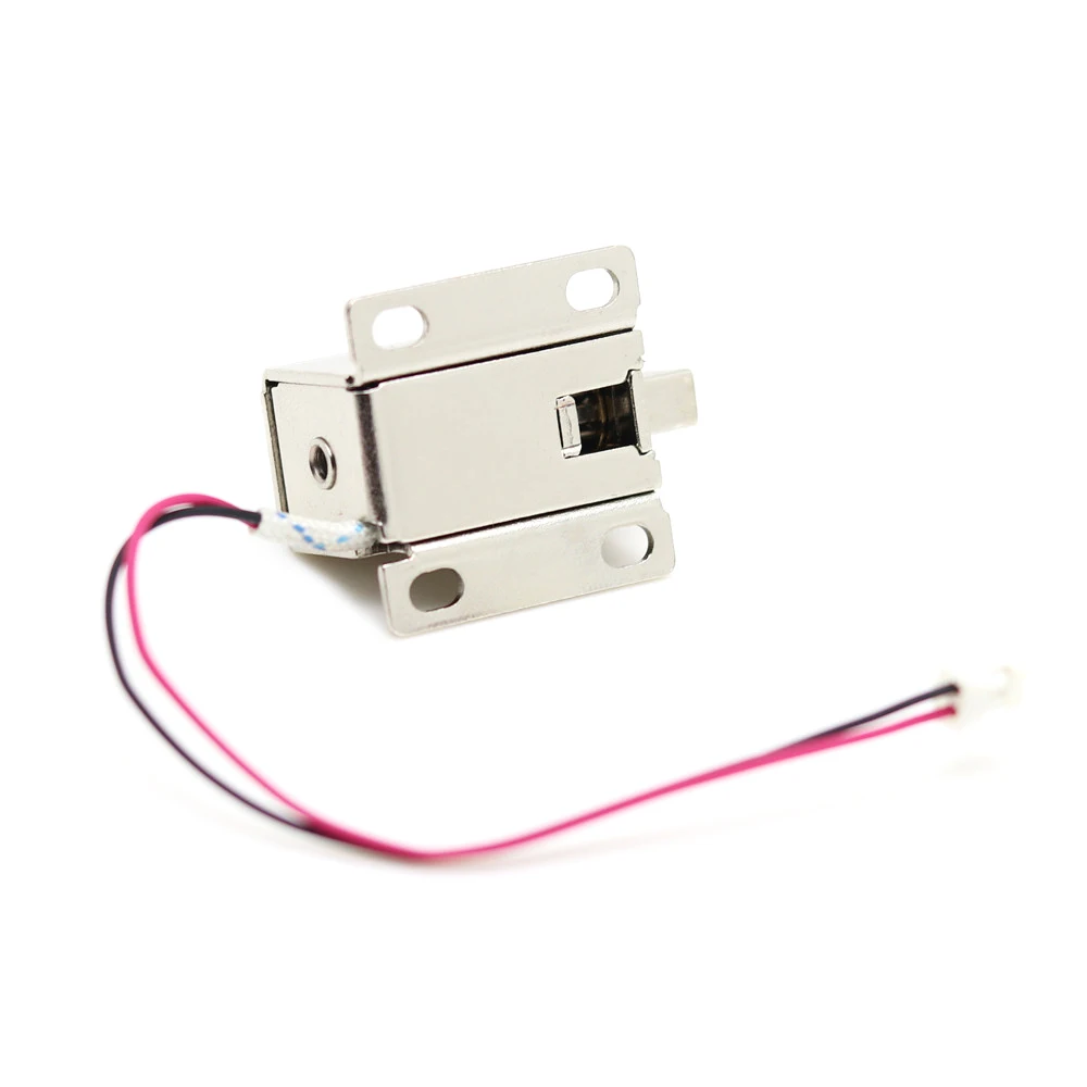 DC 5 V-6 V/DC 12V Мини маленький размер электромагнитный Электрический замок для ящика шкафа для DIY проекта