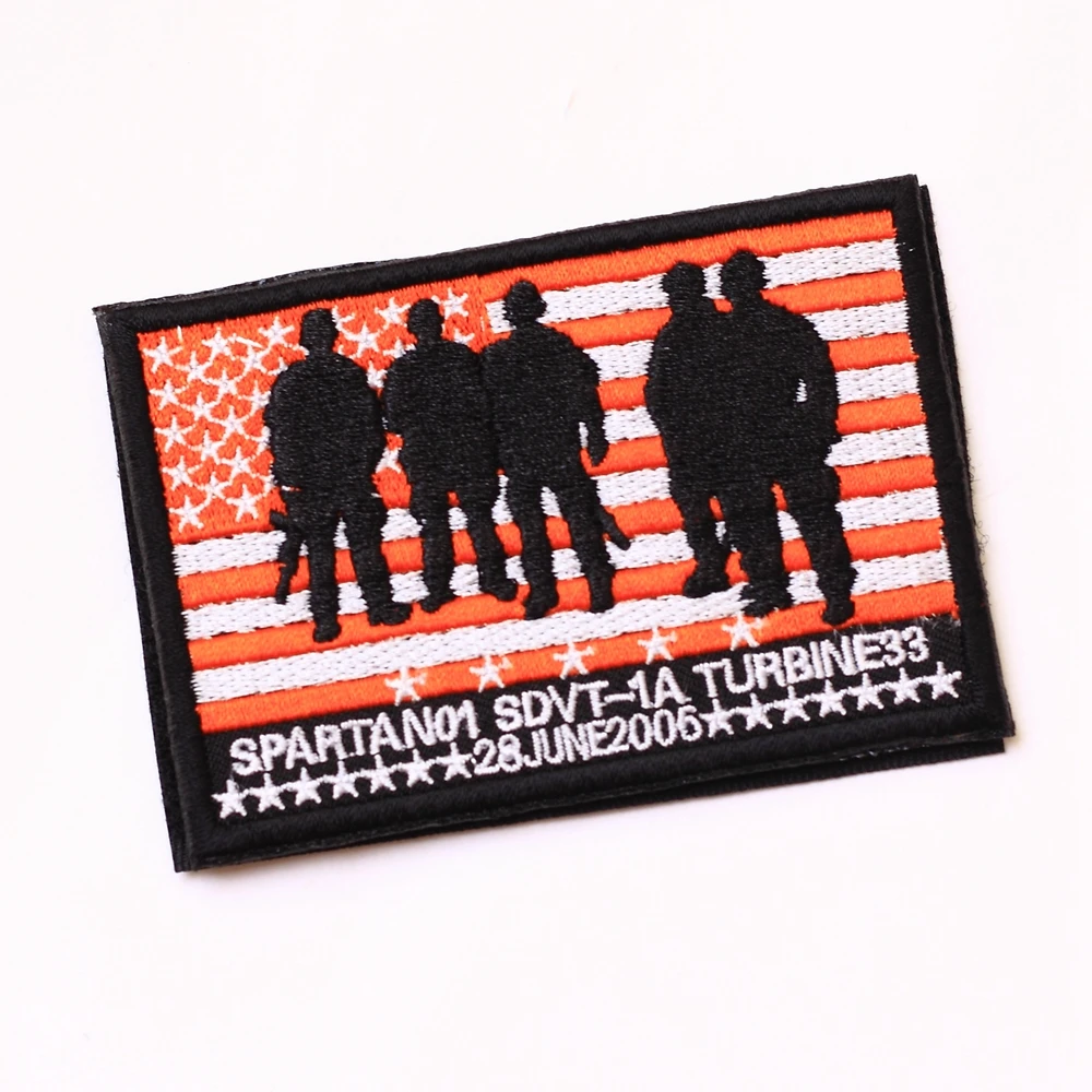 Нашивка TSNK в стиле милитари для энтузиастов украшение RW/NSWDG/DEVGRU/Seal6 GOLD |