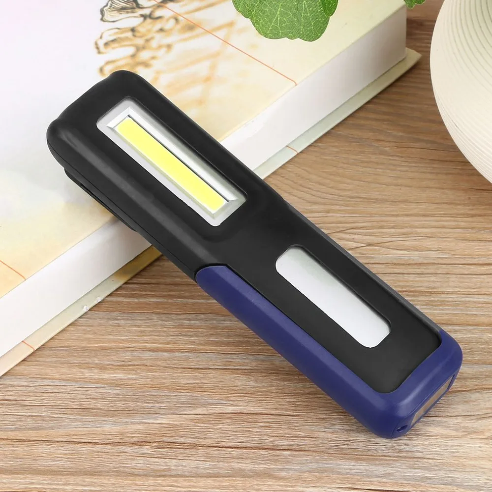 Перезаряжаемый COB рабочий светильник USB зарядка ESEN99 емкость батареи может быть отображена сильный магнит COB светильник для дома, кемпинга, улицы