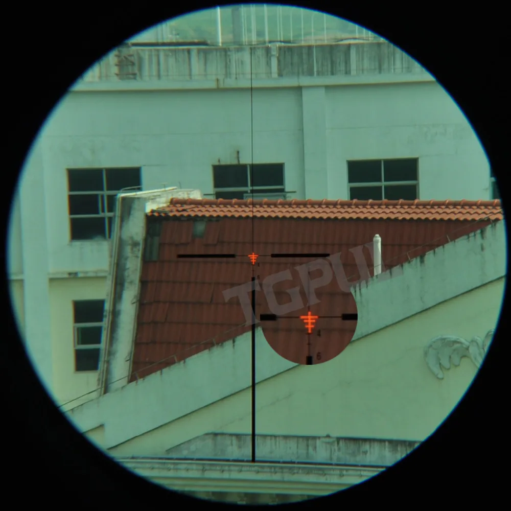 TA31 РМР ACOG 4X32 Сфера зеленый или красный Перекрестие баллистическая сетка Красный
