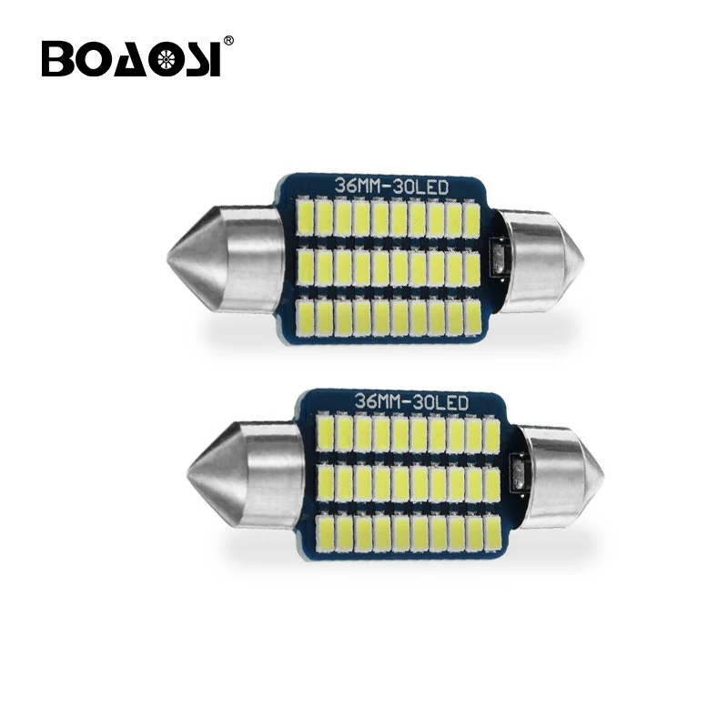 4x 31/36/39/41 мм C10W 3014 SMD купольный Festoon CANBUS OBC Светодиодная лампа без ошибок c5w