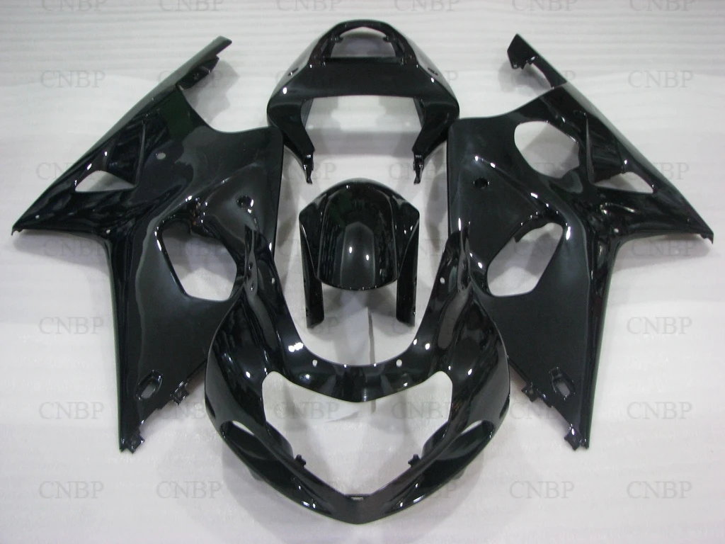 Обтекатель для мотоцикла GSXR 600 750 1000 2001 Комплект кузова GSXR1000 2000 2003 K1 K2 черный