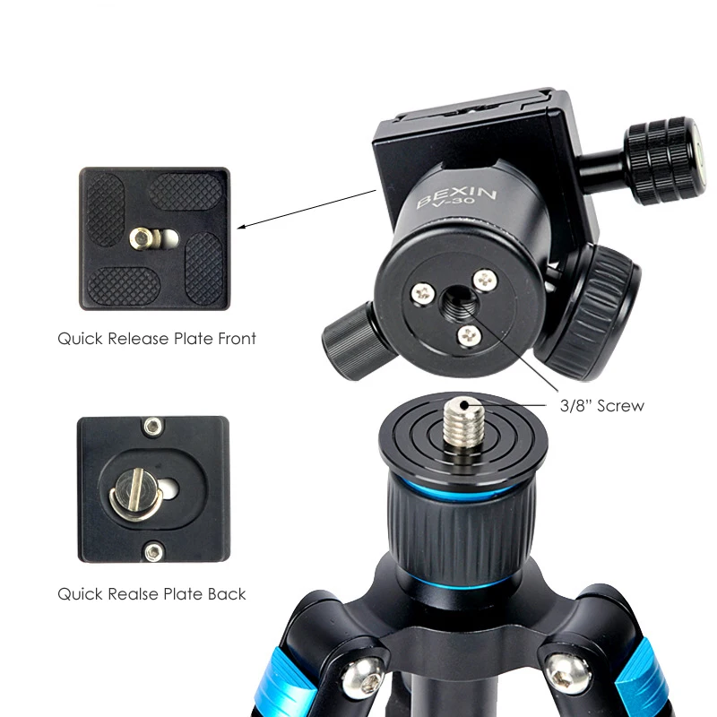 Ультракомпактный Настольный гибкий мини портативный легкий штатив монопод для