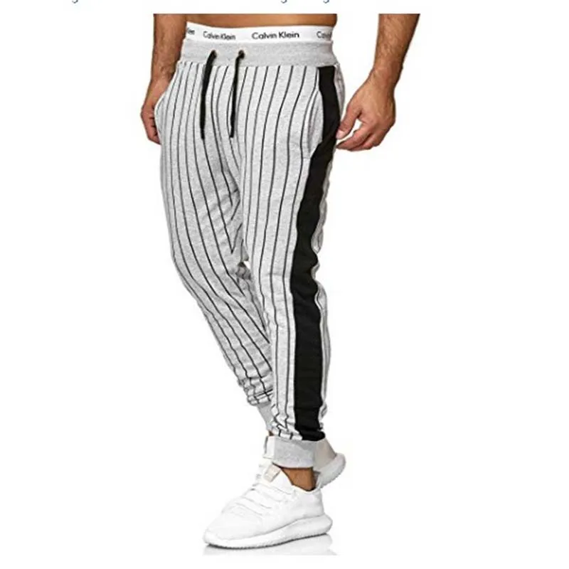 Мужские брюки карандаш с боковыми карманами повседневные длинные спортивная