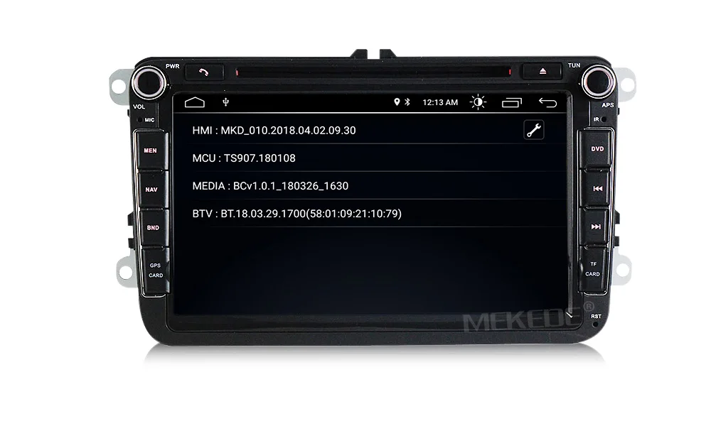 Mekede подходит для VW golf 5 6 passat b6 Skoda Octavia/Fabia/Rapid/Yeti/Superb с android8.1 Автомобильный gps dvd радио плеер