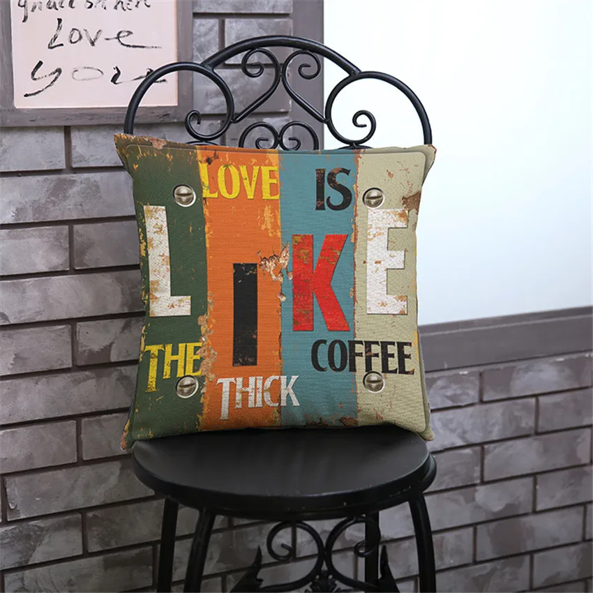 Декоративный Чехол наволочка в винтажном стиле 45 х45 см|cushion cover|throw pillow coversdecorative