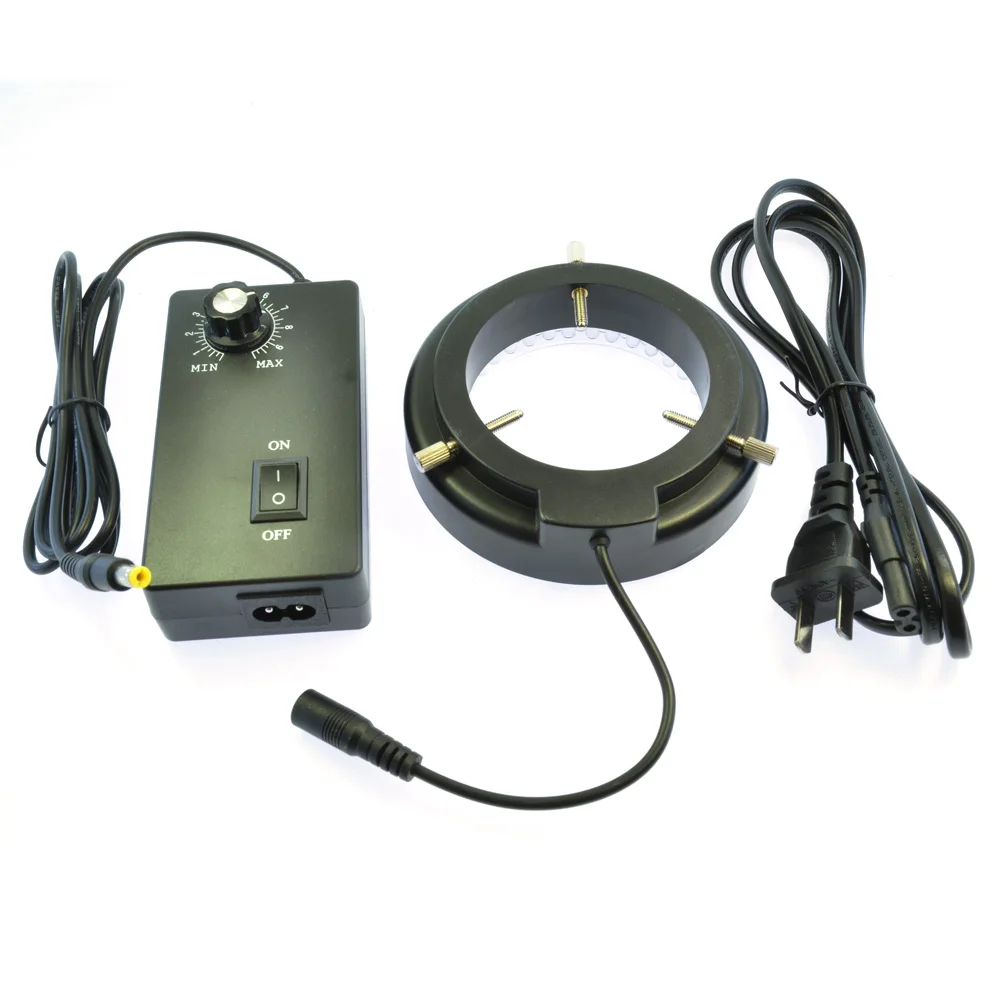 72 мм светодиодный кольцевой светильник Тринокулярный стереомагнитофон источник