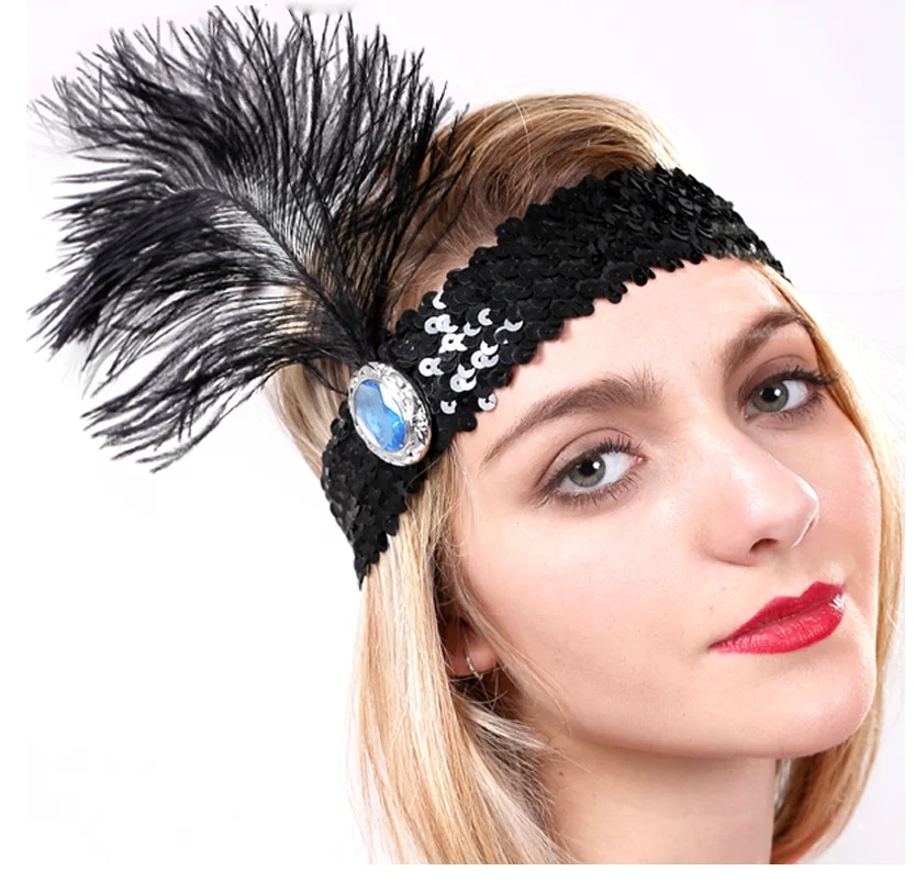 

Female Stage Show Set Props Feather Boa Hand Fan Costume Cosplay Hen Party Bachelorette Party Decoration birthday wedding