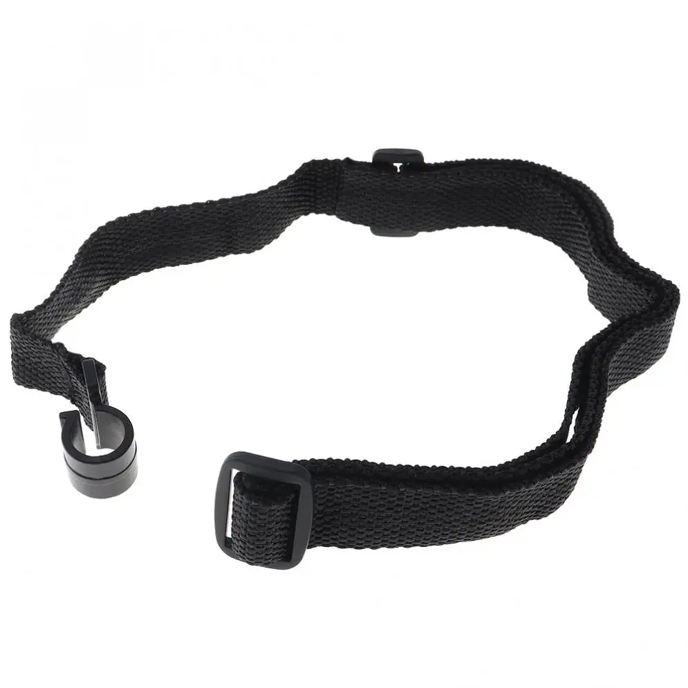 

46 - 58cm Black Color Universal Adjustable Durable Nylon Ukulele Strap Neck Hanging Belt with Plastic Ends for Ukulele