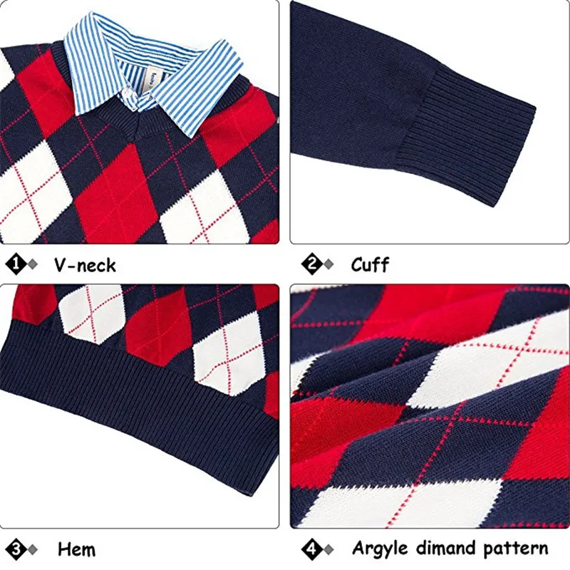 Бенито и бенита для маленьких мальчиков одежда пуловер Детский свитер Детская v