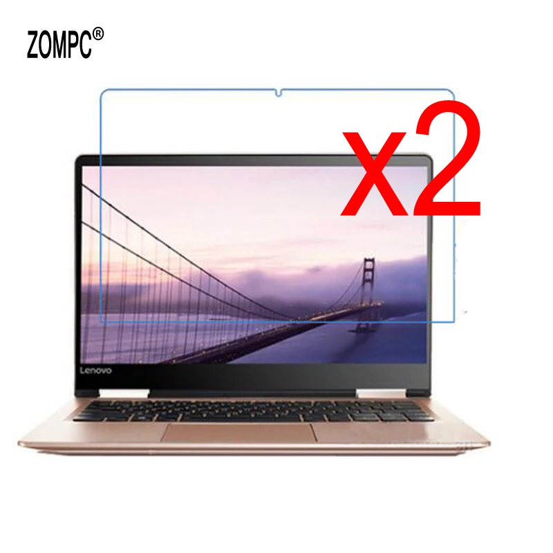 2x пленки + чистящие салфетки матовая защитная пленка для Lenovo Yoga 710 14IKB 14 ISE IFI|mat screen