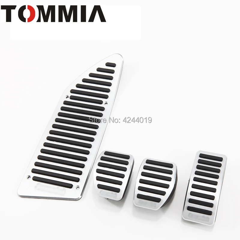 

TOMMIA For Citroen C4L C3-XR Elysee C-Quatre Car Pedal Footrest Brake And Gas Pedal Pad Alumimum Alloy