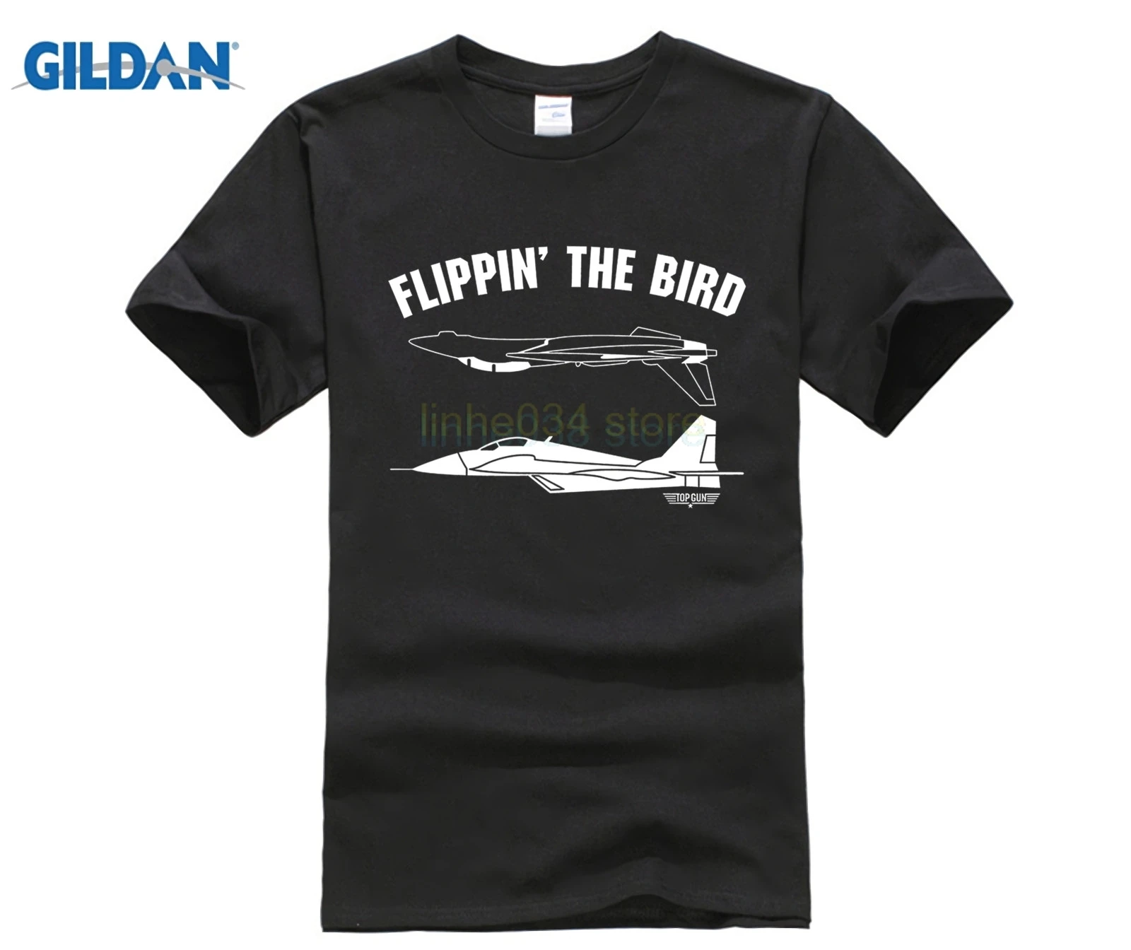 2019 модная повседневная Уличная футболка с изображением пистолета|Мужские