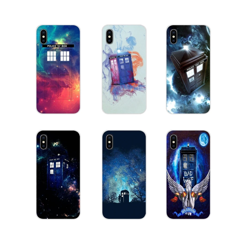 Мягкий прозрачный чехол для Xiaomi Redmi 4A S2 Note 3 3S 4 4X 5 Plus 6 7 6A Pro Pocophone F1 tardis doctor dr who police