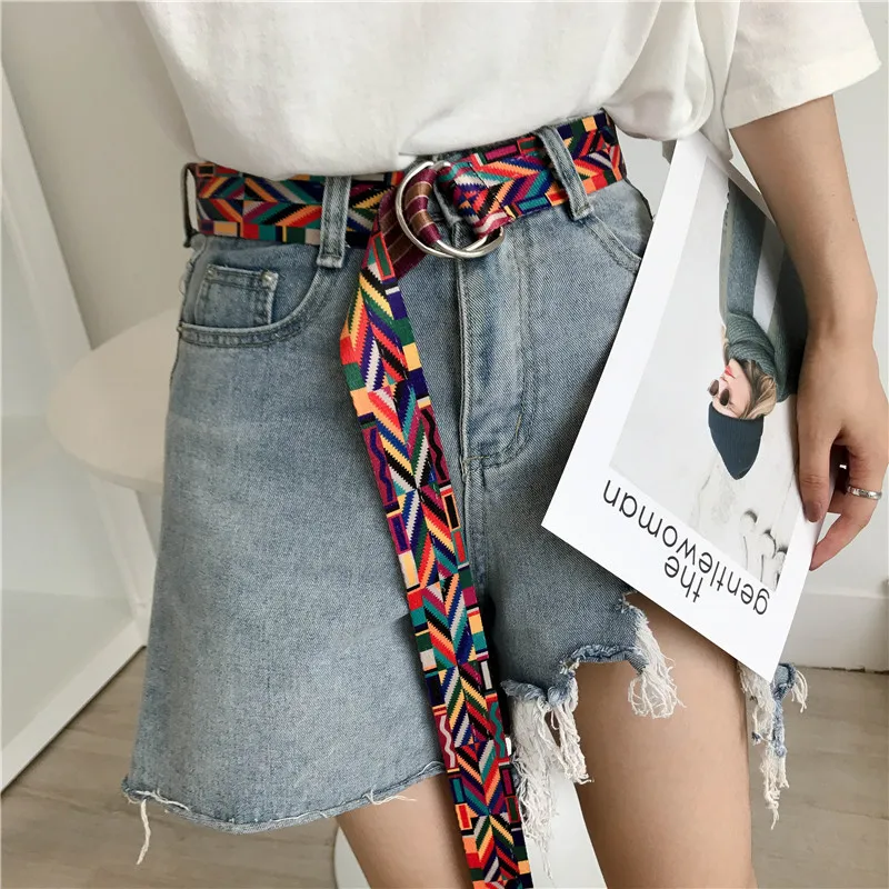 Mihoshop Ulzzang корейские женские модные аксессуары с геометрическим принтом