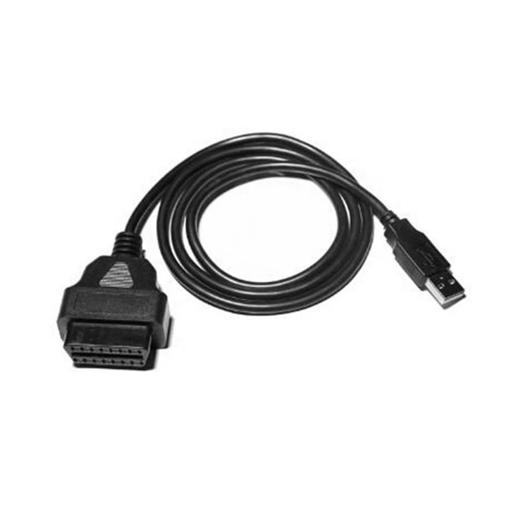 1 метр 16 Pin OBD2 разъем для зарядного устройства с гнездом на USB порт адаптер кабель
