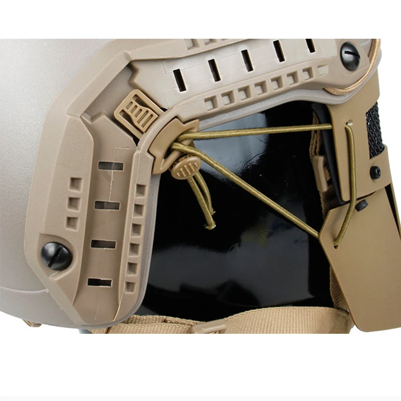 IDOGEAR Полнолицевая тактическая маска нового типа для страйкбола SPT сетчатая