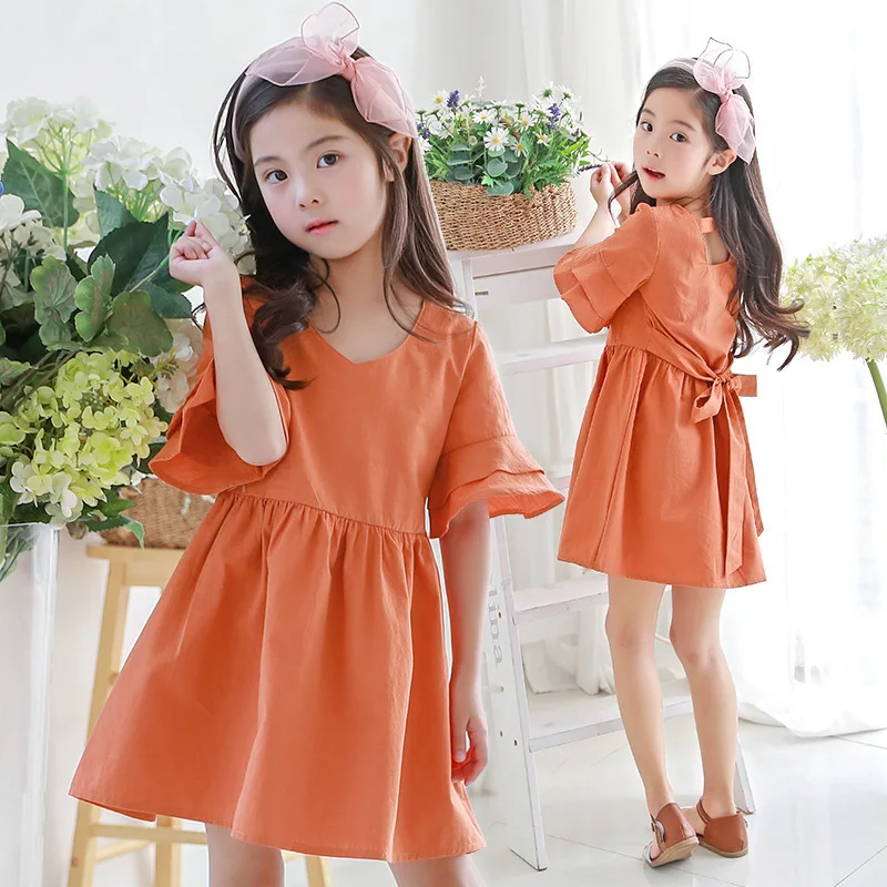 school baby girls dress teenagers dresses 12 10 14 years 2018 summer spring preppy style mini children clothing | Детская одежда и