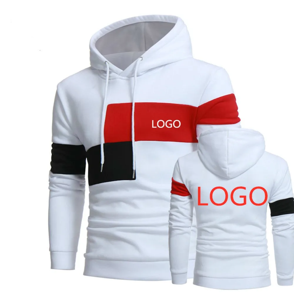 

2019 Men Leisure Hoodies Logo Hoodie Spring Print Harajuku Slim Male Quilt Sweatshirt Hooded Man Sport Top Streetwear