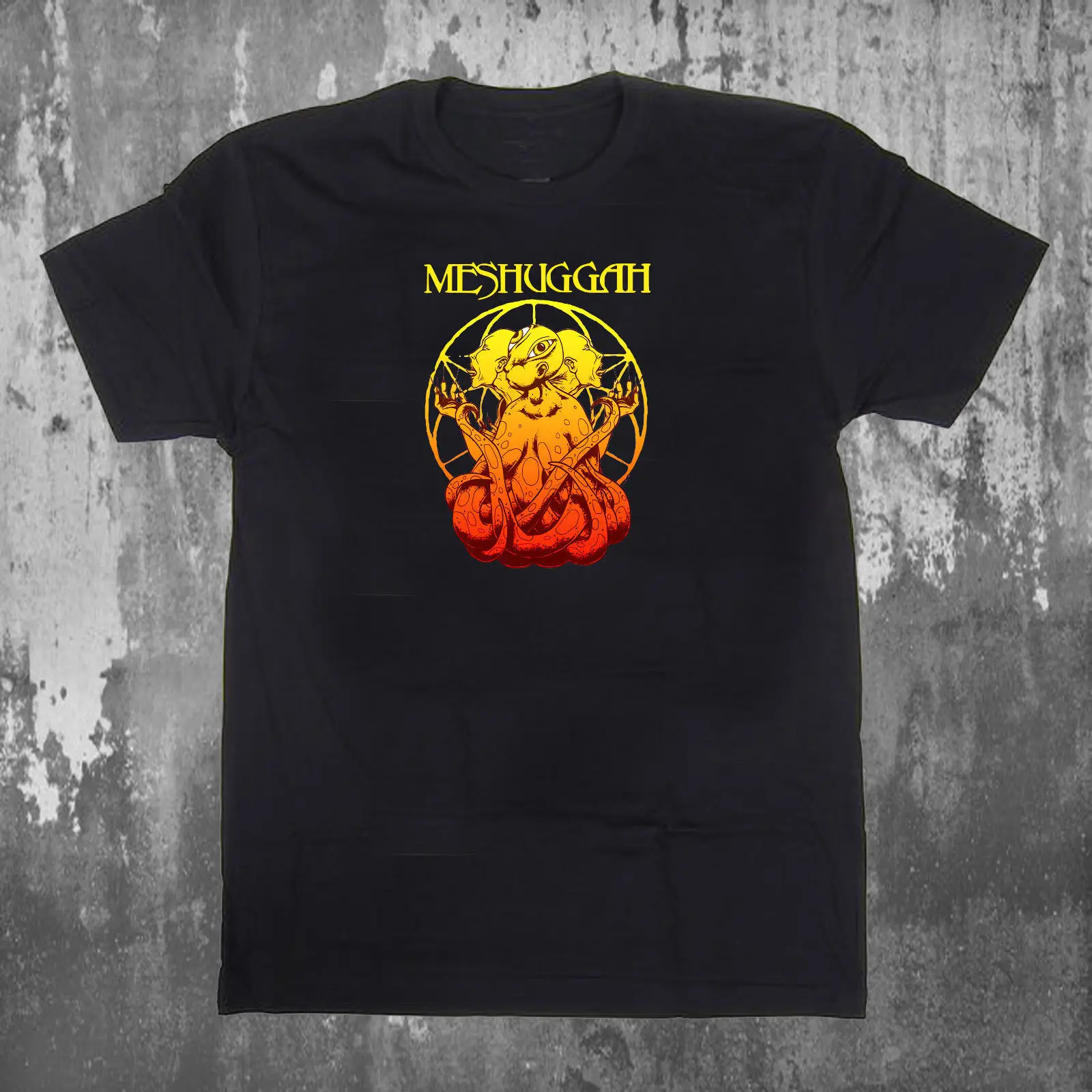 MESHUGGAH Новый непоношенный Для мужчин черный футболка S-3XL | Мужская одежда