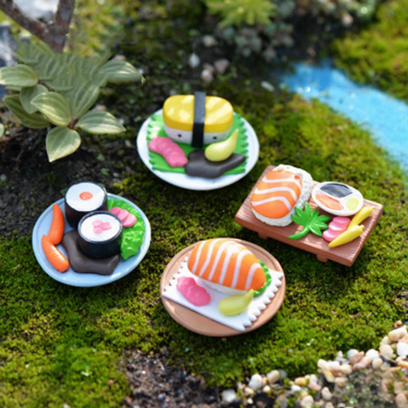 ZOCDOU цельнокроеное платье японские суши сашими Корм для аквариумных рыбок