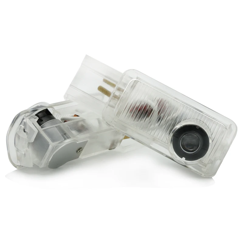 2x светодиодный Автомобильный Дверной предупреждающий световой прожектор для