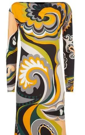 Женское дизайнерское платье эластичное шелковое Джерси с рукавами 2018 и