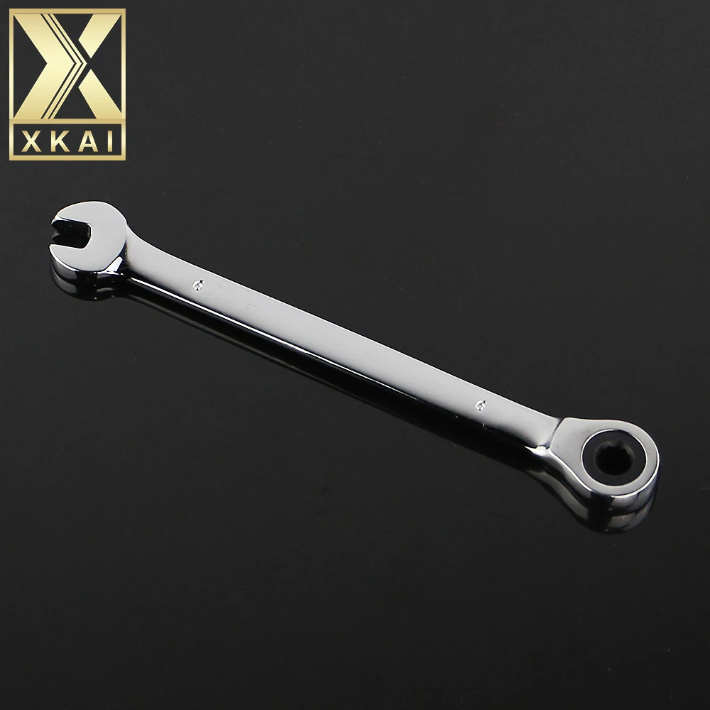 Xkai 6 мм гаечный ключ Комбинации набор ключей скейт инструмент венца с храповым