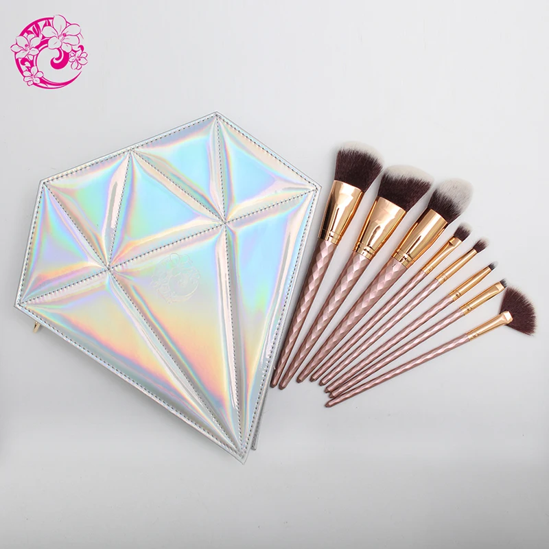 

ENERGY Brand Profession 8 piece set of diamond cover brush Make Up Makeup Brushes Pinceaux Maquillage Brochas Pincel S105S