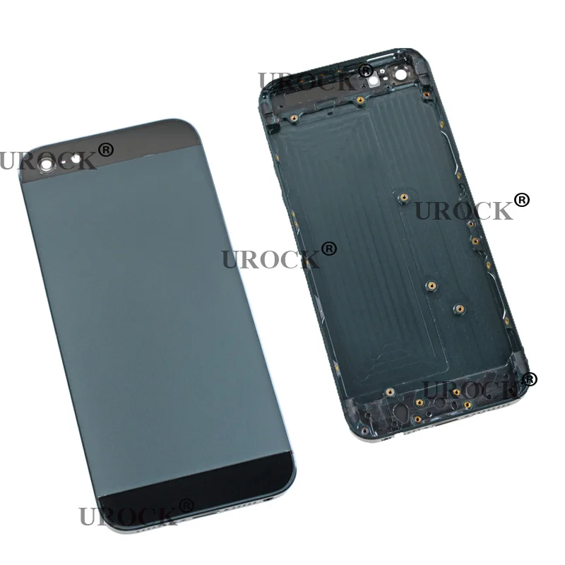 Одежда высшего качества для iPhone 5 5S 5 SE сзади Корпус Батарея крышка двери Шасси Рама задняя крышка+ держатель батареи+ инструменты могут пользовательские IMEI
