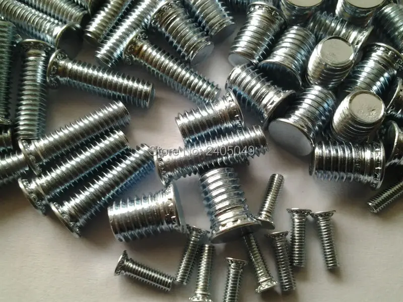 FHS M2.5 6 круглые шпильки нержавеющая сталь натуральный PEM стандарт в наличии