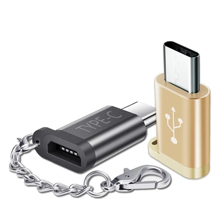 Адаптер для зарядки с USB Type-C на Micro Samsung Galaxy S8/S8 Plus высокоскоростной