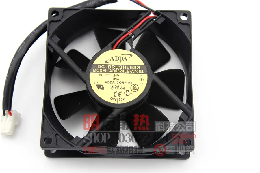 

8025 24V 0.09A 8CM / cm Mute frequency converter fan AD0824LB-A70GL