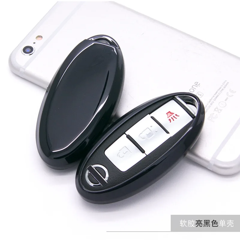Новый мягкий ТПУ чехол для автомобильного ключа стайлинга автомобиля Nissan Key 3/4/5