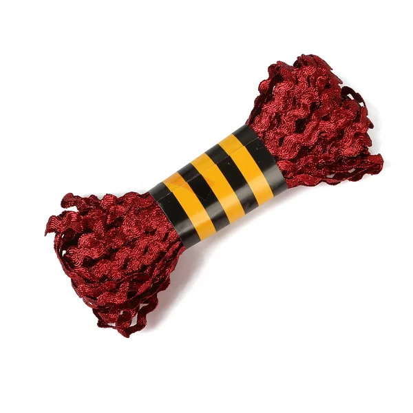 15 цветов Красивая металлическая Блестящая лента Ric Rac Zig Zag кружевная Лента