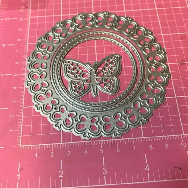 3D бабочка металлические режущие штампы для скрапбукинга тиснение трафарет