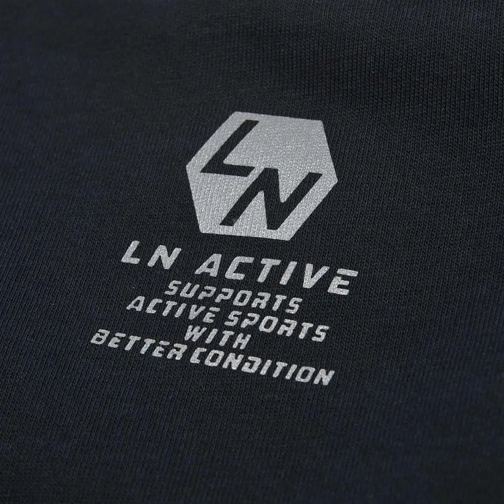 Li-Ning мужская Спортивная толстовка с капюшоном, Флисовая теплая хлопковая подкладка, удобный спортивный свитер AWDN859 COND18
