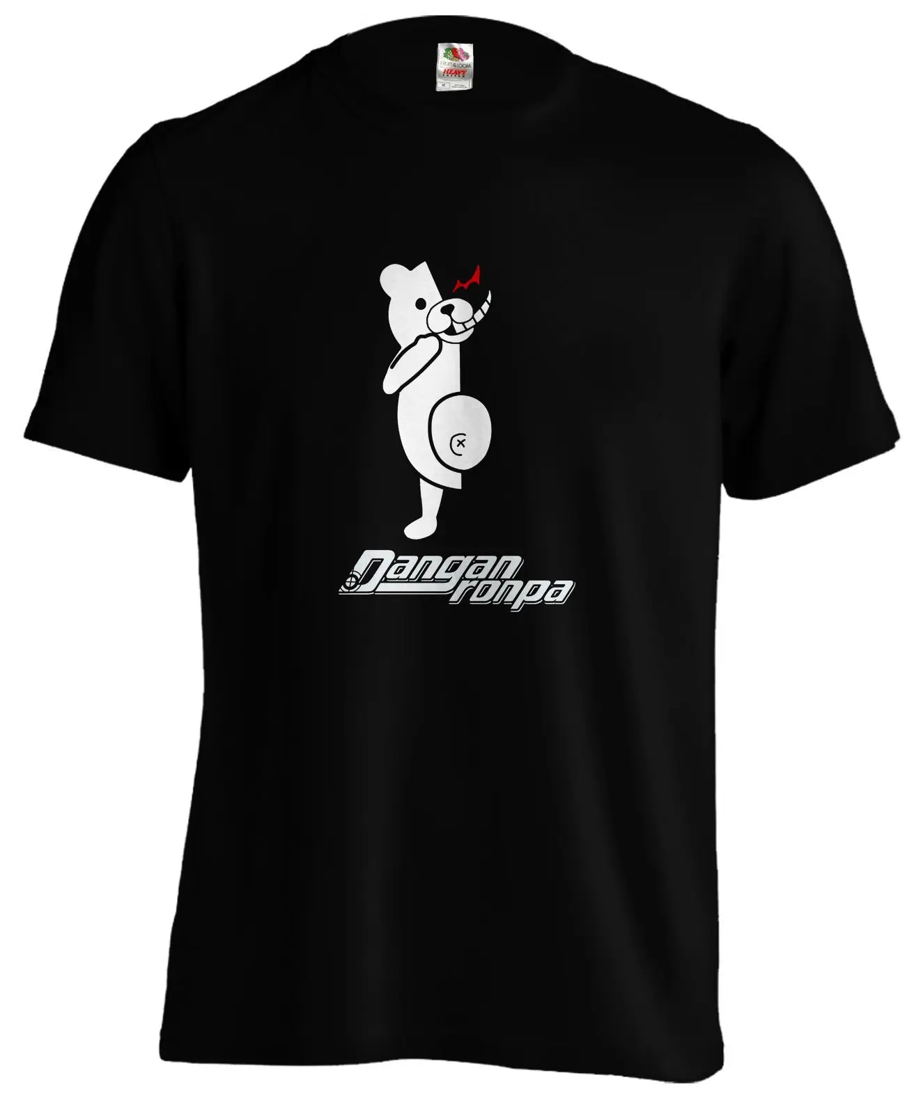 Dangan Ronpa Danganronpa Monobear MonoKuma Kuma Bear Game Аниме Манга футболка с героями мультфильмов