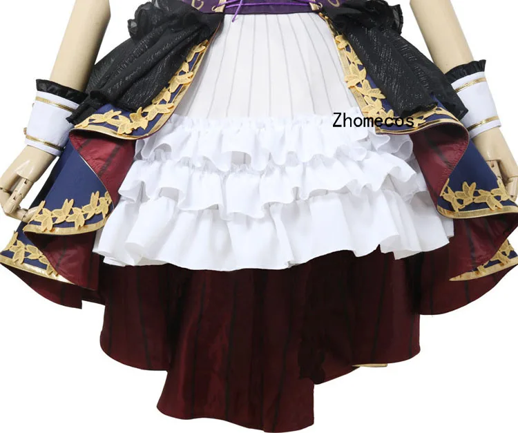 Zhomecos Amine BanG Dream Udagawa Ako костюм для косплея 7 Live Roselia костюмы косплей Lalita платье
