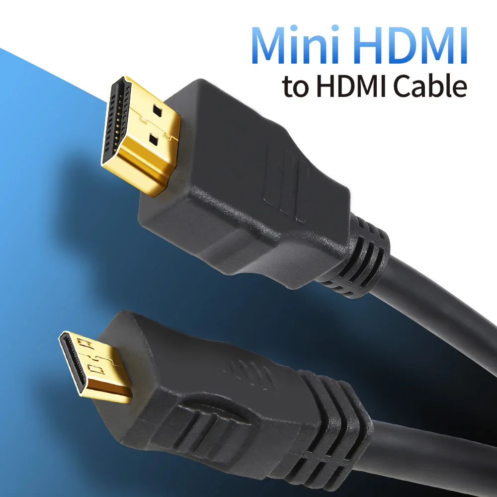 FEELWORLD 1 м Высокоскоростной HDMI к Mini hdmi кабель и к Micro hdmi кабель штекер папа-папа кабель 1,4 Версия высокая прочность
