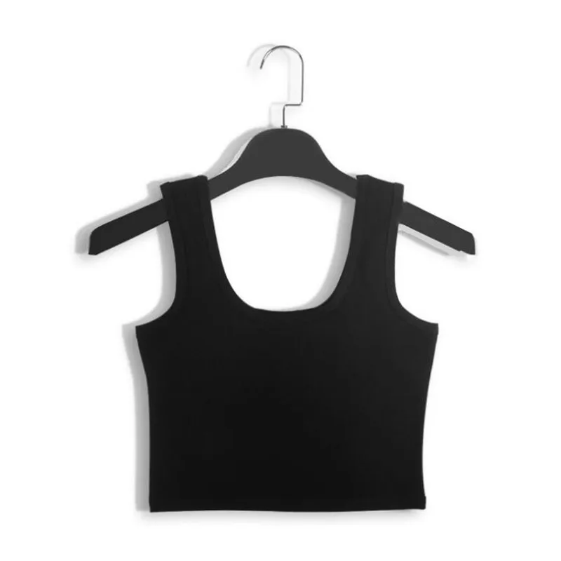 Новинка лета 2017 однотонная хлопковая футболка без рукавов топ-майка разных