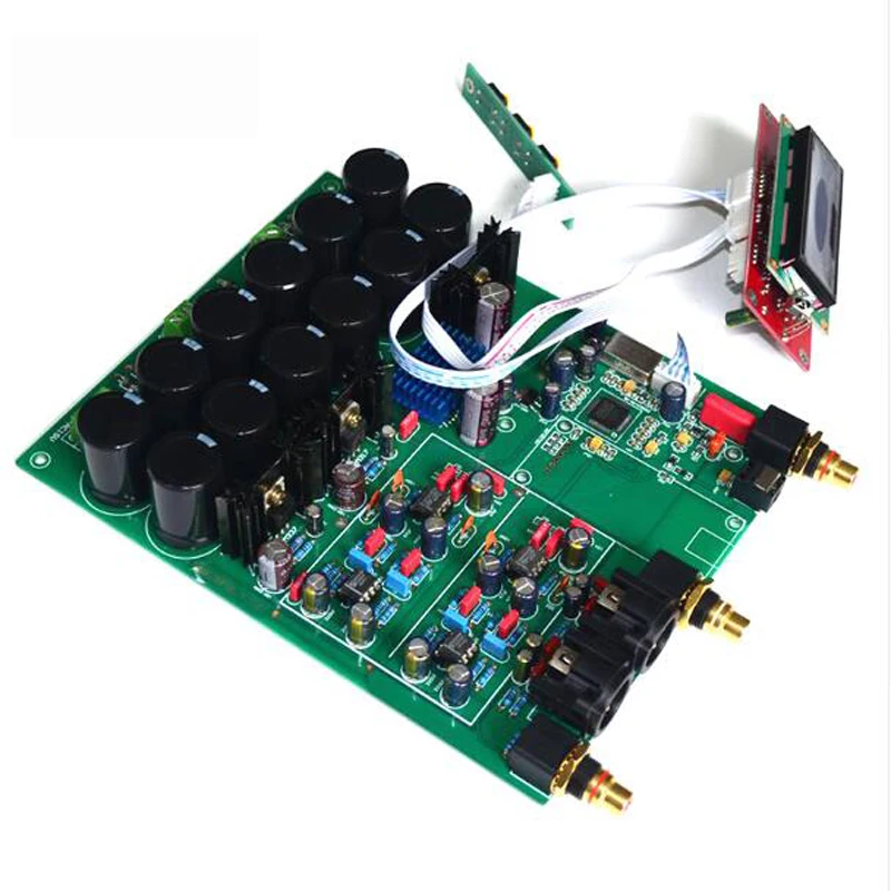 ES9038PRO USB DAC декодер HIFI усилитель Amanero Xmos USB карта 32 бит DSD DAC плата T0244