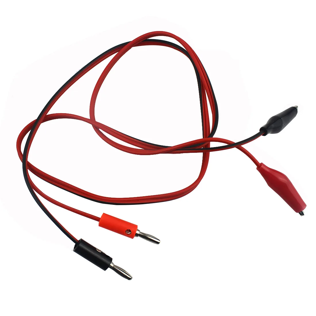 Красный и Черный Аллигатор Тестовый Шнур свинцовый зажим для штепсельной вилки