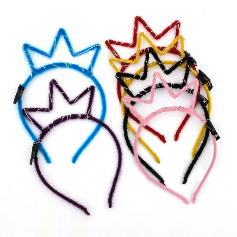 Светящаяся тиара со светодиодной подсветильник кой головной убор повязка на